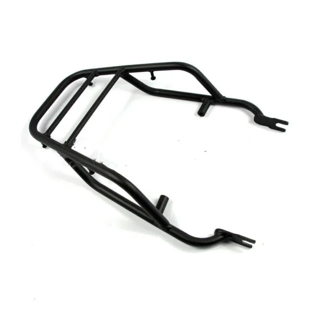 1pc Black Luggage Rack Tail Rail Back Cargo Carrier For KAWASAKI W800 W650 W400