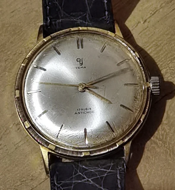 Montre Mécanique Vintage Sihem - Sans Bracelet - Fonctionne Mais Avance De 5 Min/jour - Occasion
