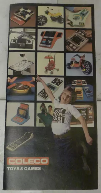 1981 Coleco Toys & Games Small Insert Catalog