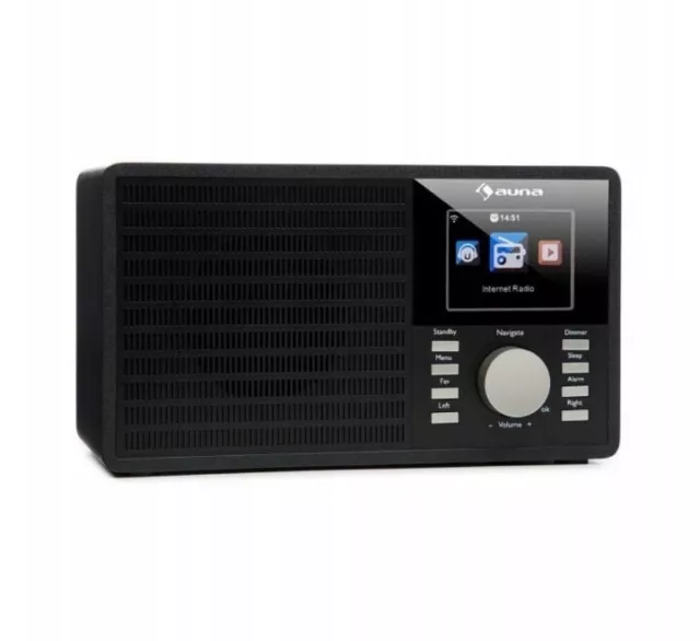 Auna IR 160 HD Digital Internet Radio Worldwide Stations Spotify FREE SHIP