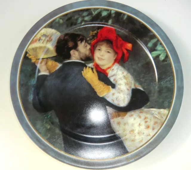 1 Goebel ARTIS ORBIS - Wand - Platz -Teller 31,5 cm Renoir  Danse en campagne -