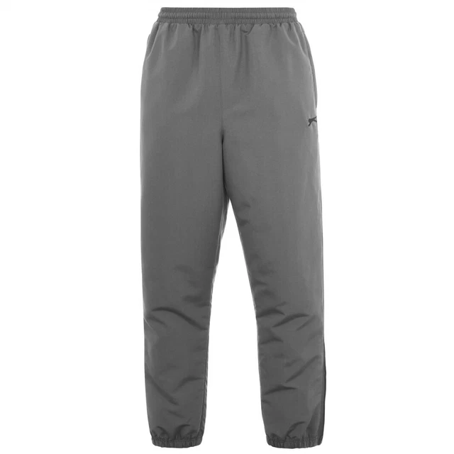 SLAZENGER MENS CLOSED Hem Woven Pants Jogging Bottoms Joggers