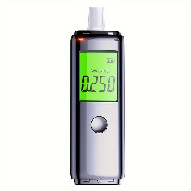 Éthylotest électronique Professionnel Avec écran LCD Et 20 Embouts - Alcootest Précis Pour Usage Personnel - 8