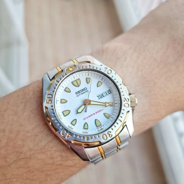Montre Automatique Witt Skin Diver Vintage - Montre De Plongée Acier, Occasion, Fonctionne