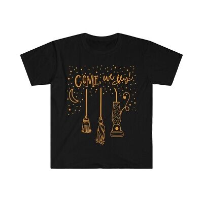 Come We Fly T Shirt Halloween Sanderson Sisters Hocus Witch Fall Pocus Tee