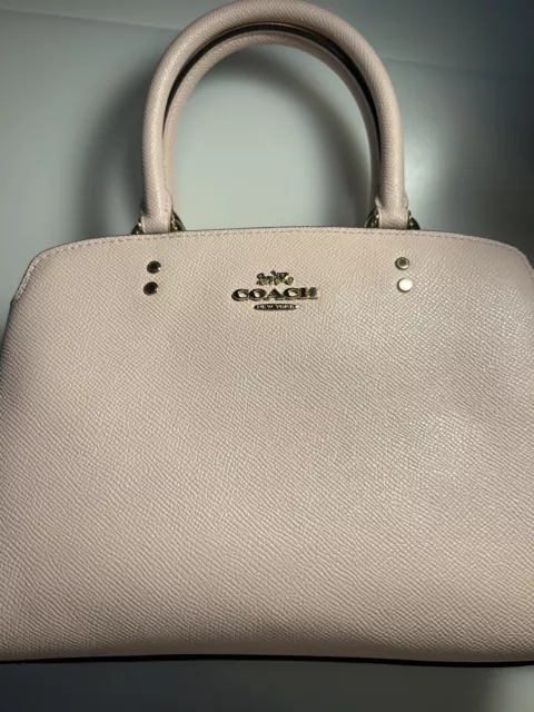 *Coach* Lillie ~ Top Handle Handbag w/Crossbody Strap Leather ~Blush/Pink/Peach