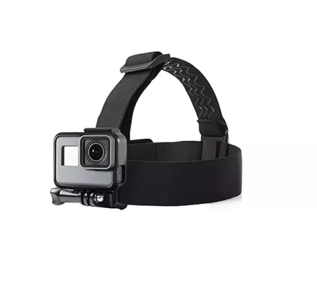 Elastic Adjustable Head Strap fit GoPro HERO 3 4 5 6 7 8 9 10 Camera Accessories