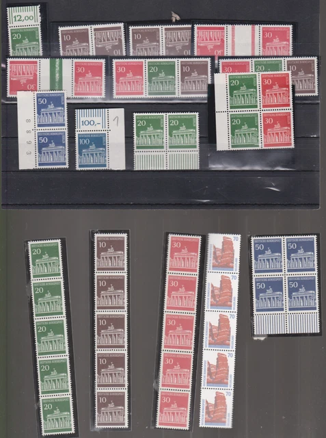  briefmarken - brd + berlin postfrisch** - top