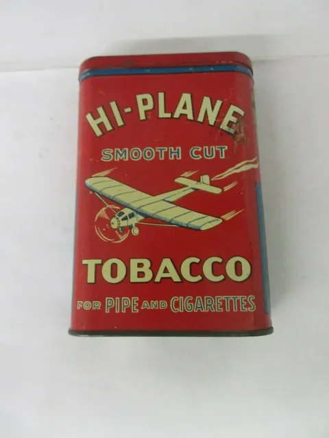 Vintage Advertising Hi-Plane Single Engine Vertical Pocket  Tin 152-F