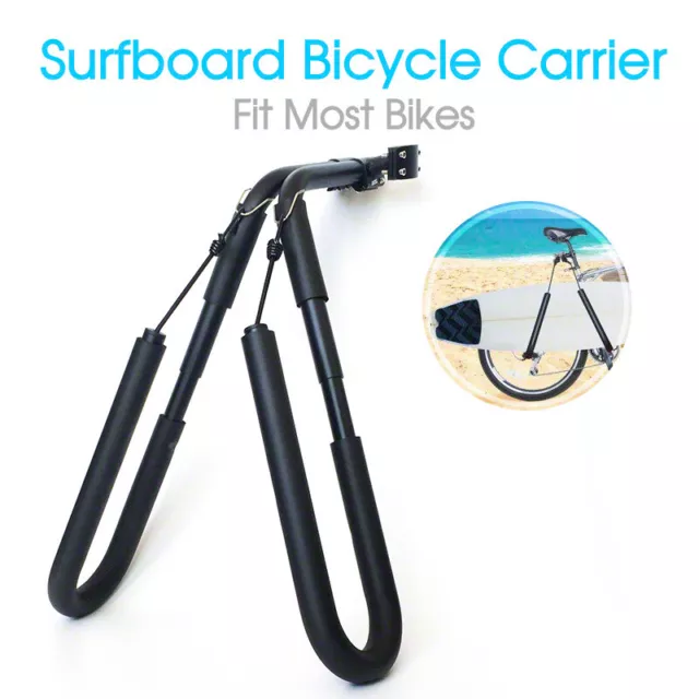 Adjustable Surfboard Skimboard Bicycle Bike Rack Carrier