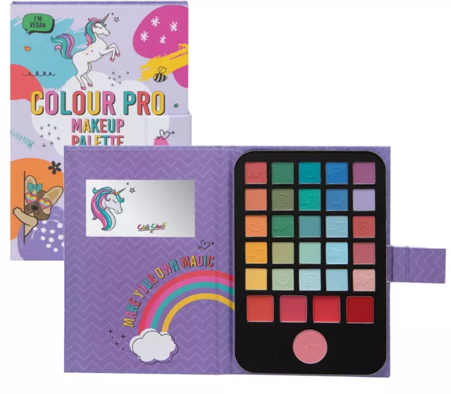 Chit Chat Couleur Beauté Livre Maquillage Palette Filles Yeux Ombre à Lèvres Lot