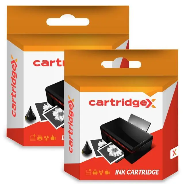 2 x Black Ink Cartridge Compatible With HP 10 Business Inkjet 2230 2250 C4844A