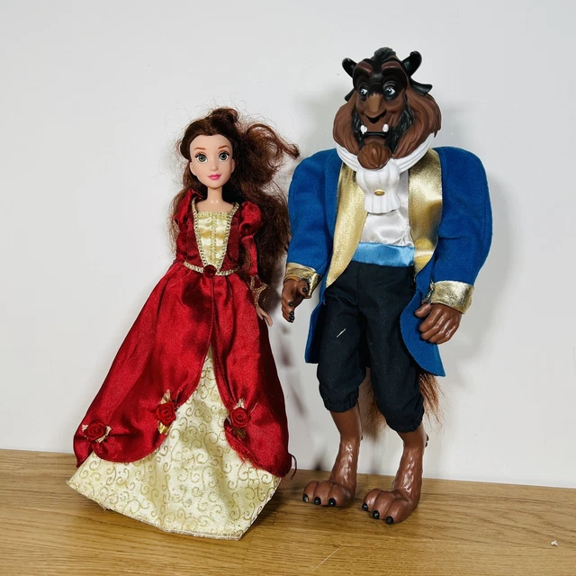 Set 6 Figurine La Bella E La Bestia - Cake Topper Per Torte, Decorazioni Compleanno Bambini - Foto 7