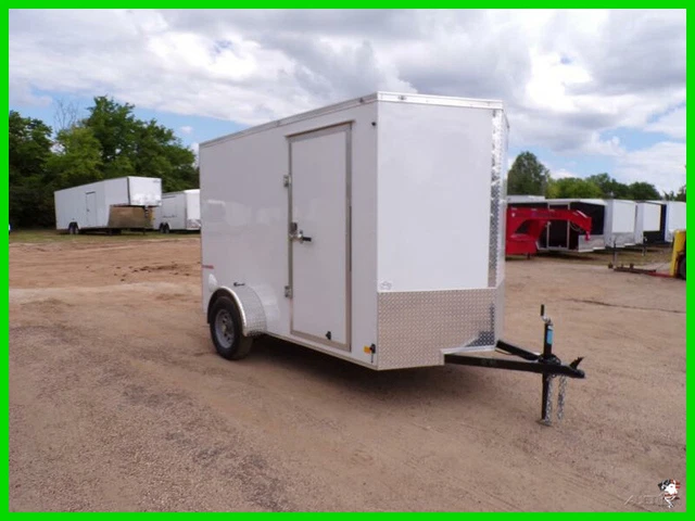 6 X 10 10ft Enclosed Cargo ATV Custom Harley Lawn Mower Landscape Tool Trailers