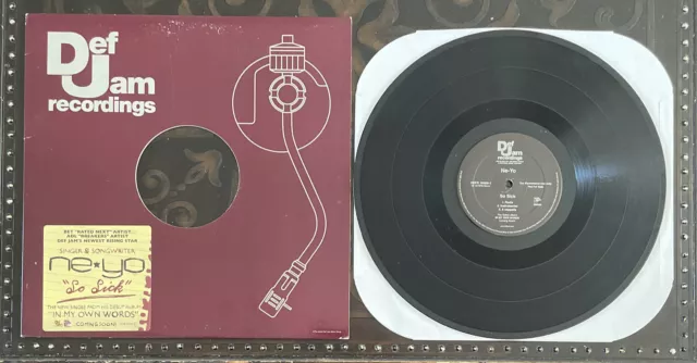 NE-YO Single SO SICK In My Own Words 12” VINYL Promo RARE Def Jam 2005 1st PRESS
