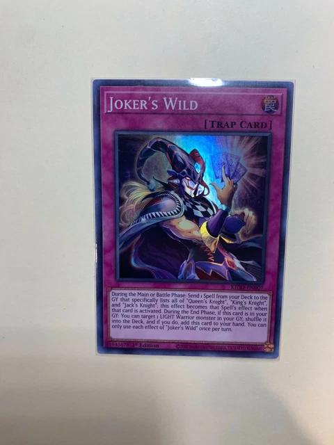 Yugioh! Joker's Wild - KICO-EN007 - Super Rare - 1st Edition Near Mint, English