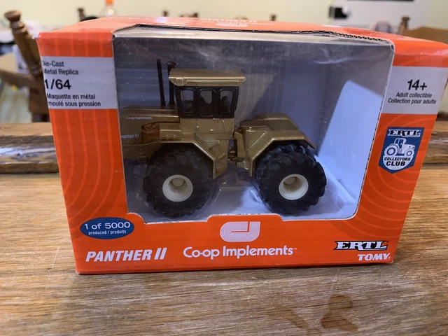 Ertl Diecast Tractors 1:64 Scale Vans 1/64 Co-op Implements Panther II Ertl 1:64 Scale Diecast Trailer/Semi Tractors