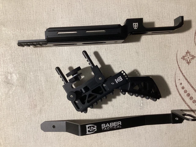 SABER TACTICAL BUTT Stock Bag Rider Arca/Picatinny Rail Fx Impact Mk 1 ...