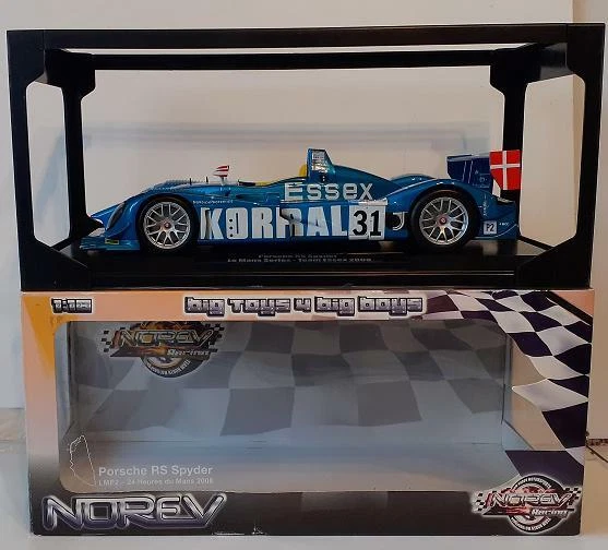 Voiture Porsche RS Spyder "Team Essex" 1/43 ème - Jeux - Jouets