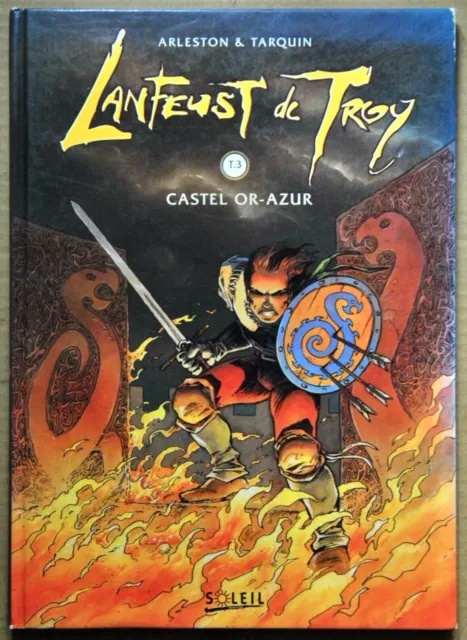 Lanfeust De Troy Tome 3 - Castel Or-Azur - Tarquin - Soleil - 2Eme Edition 1996