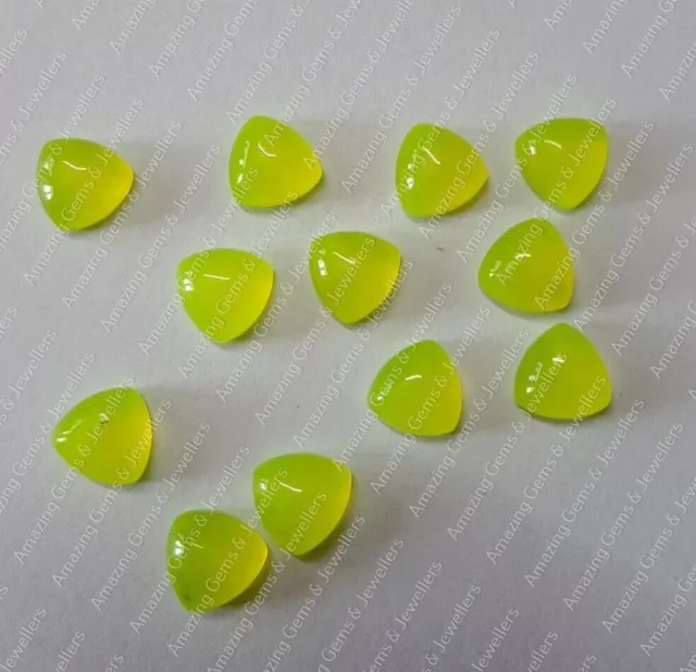 Natürlicher gelber Jade Billion Cabochon 5 mm bis 20 mm Großhandel loser...