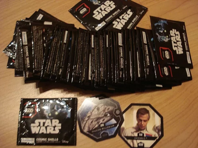 20 Jetons STAR WARS ROGUE ONE LECLERC 2016 (10 pochettes )