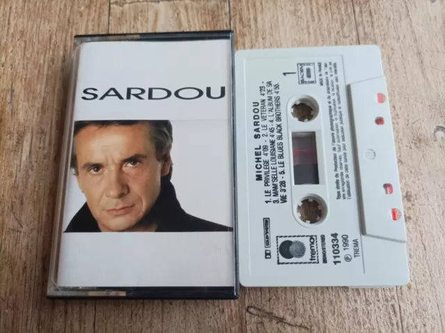 Michel Sardou Le Privilege Cassette Audio Tape France K7 Mc 1990