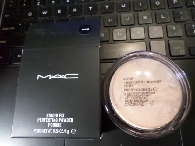 POLVO PERFECCIONADOR PT3 MAC STUDIO FIX * MEDIO * NUEVO EN CAJA 8 g 0,28 oz