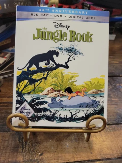 THE JUNGLE BOOK (1967) Blu-ray 55th Anniversary DISNEY Movie Club DMC ...