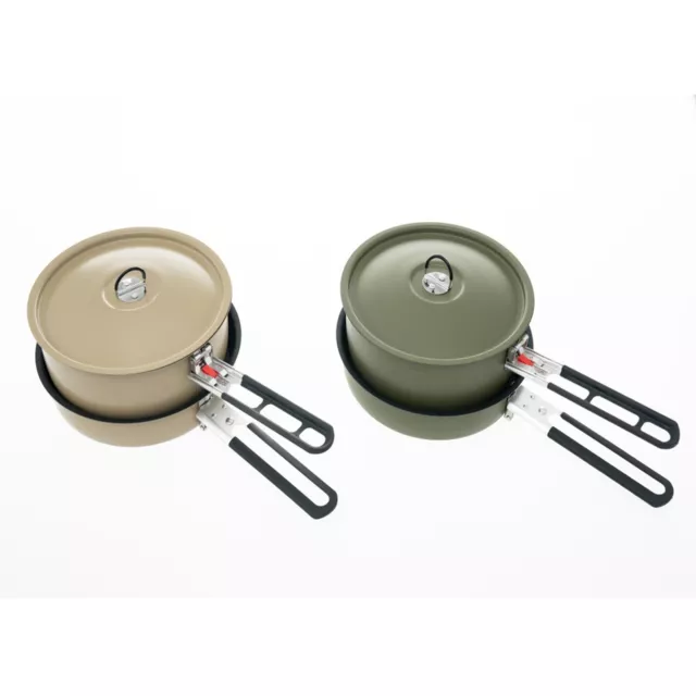 Set da cucina portatile per esterni leggero padella e kit bollitore pentola da campeggio