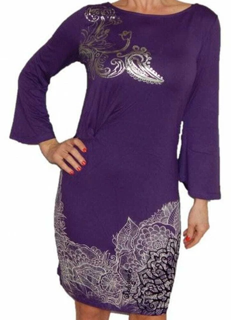 Robe Desigual Georgia - Noir à Fleurs, Taille XS