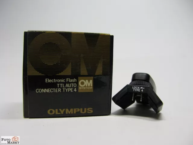 Olympus Electronic Flash TTL Auto Connecter Type 4 für OM Spiegelreflex-Kamera