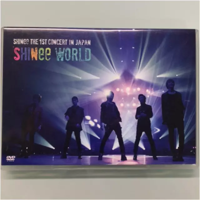 SHINee THE 1ST CONCERT IN JAPAN SHINee WORLD DVD JP KPOP