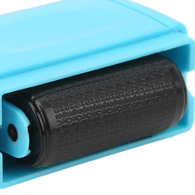 IDENTITY PROTECTION ROLLER Stamps Confidential Stamp ABS Material ...
