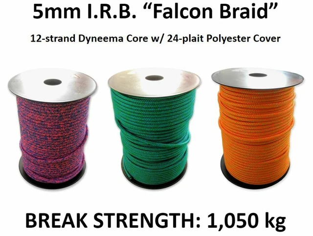 Australian Made 5mm Dyneema Rope *PER METRE* Halyard Sheet Boat Sailing Spectra