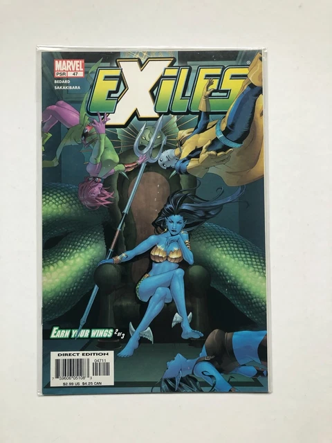 Exiles #47 Volume 1 "Earn Your Wings part 2 of 3". Marvel Comics 2004