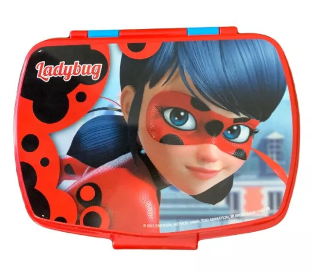 Boîte à gouter en plastique Ladybug Miraculous