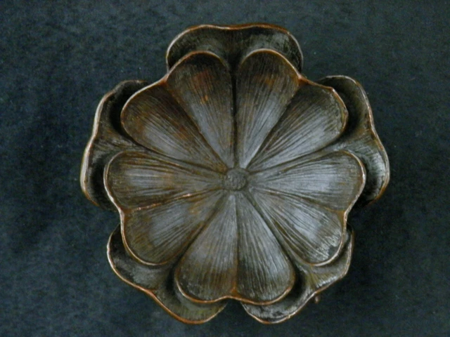 Wonderful Chinese Brass Hand Made *Lotus* Bowl MM136