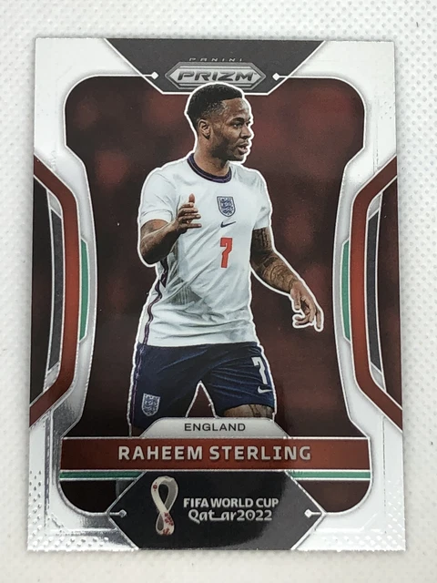 2022 Panini Prizm World Cup | No. 94 Raheem Sterling England | Base Fresh!