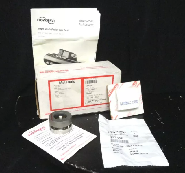 New Genuine FLOWSERVE Single INSERT RA DURA SEAL 1.00"  144061 316 SS New in Box