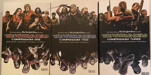 THE WALKING DEAD, collections de livres du Compendium 1-3, numéros #1