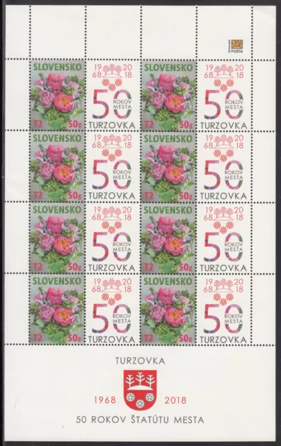 Slowakei  2018  Kleinbogen  Mi. 847  postfrisch / ** / MNH