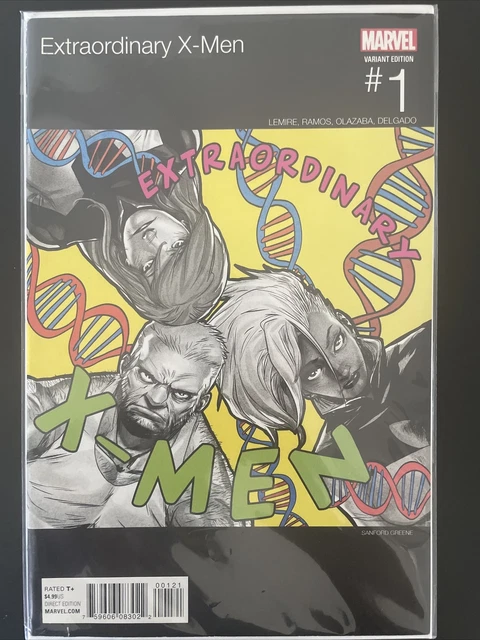 Hip Hop Variant Extraordinary X-Men #1 (Marvel) De La Soul Album Homage