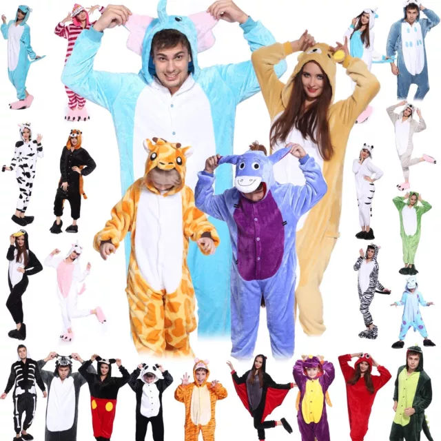 2022 Hot Pyjamas Adultes Unisexe Kigurumi Cosplay Costume Animal Onesie11 Stitch