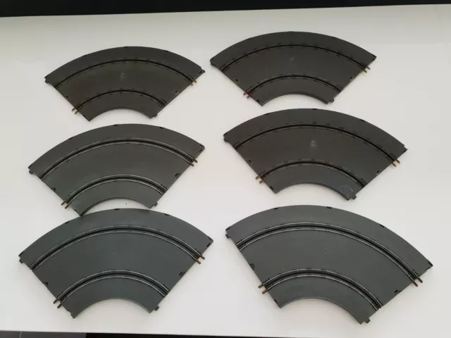 Circuit routier lot de 6 rails courbe 90 ° 320 Jouef