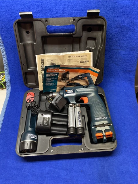 Black and decker 7.2 v cordless drill 2025 versapak