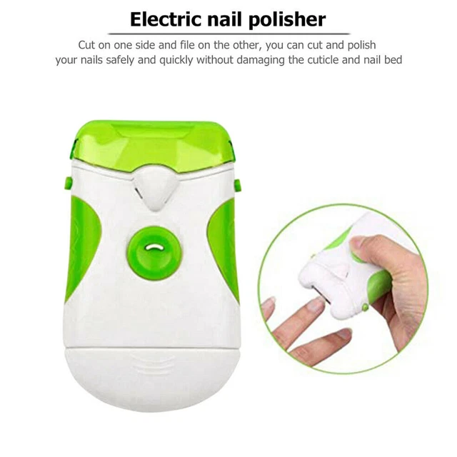 Cortador de uñas eléctrico cortador de uñas manicura de uñas de los pies nuevo