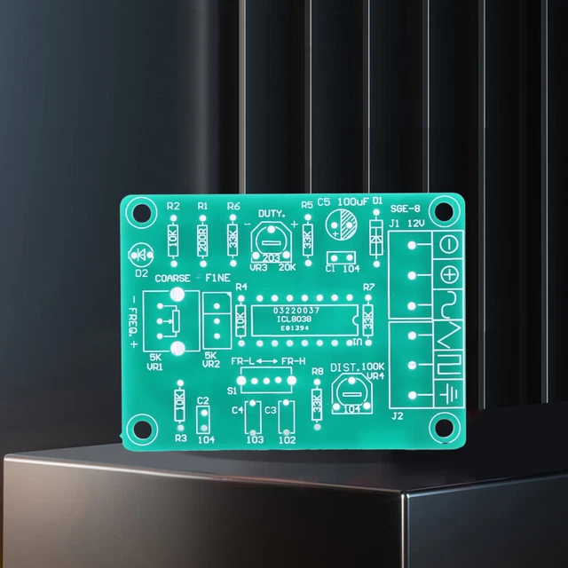 Kit Generatore Segnale ICL8038 - Modulo Per Onde Sinusoidali, Quadre E Triangolari Fai Da Te - Foto 12