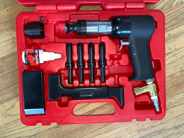 Deluxe 3X Rivet Gun Kit- Aircraft, Aviation tools