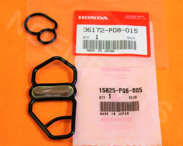 OEM Honda Acura PRELUDE INTEGRA CIVIC SI VTEC UPPER & LOWER Solenoid Gaskets